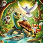 The Friendship of the Tortoise and the Dove: A Heartwarming Tale of Friendship, Bravery, and Wisdom