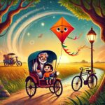 The Little Rickshaw and the Flying Kite: A Story of Dreams and Determination