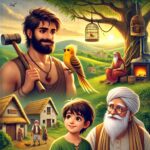 The Village Blacksmith and the Singing Bird: A Tale of Kindness, Music, and Wisdom