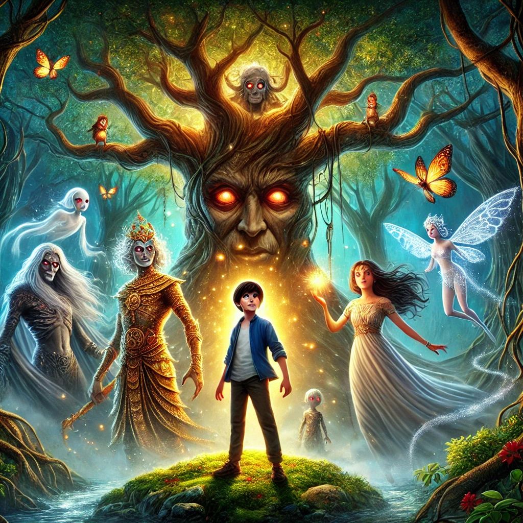 🌳 The Whispering Banyan and the Guardian Spirits 🌟