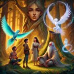 The Whispering Leaves of the Sacred Grove : A Tale of Magic, Wisdom, and Courage