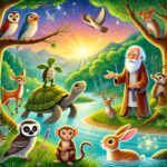 The Wise Turtle and the Curious Rabbit: A Tale of Patience and Wisdom