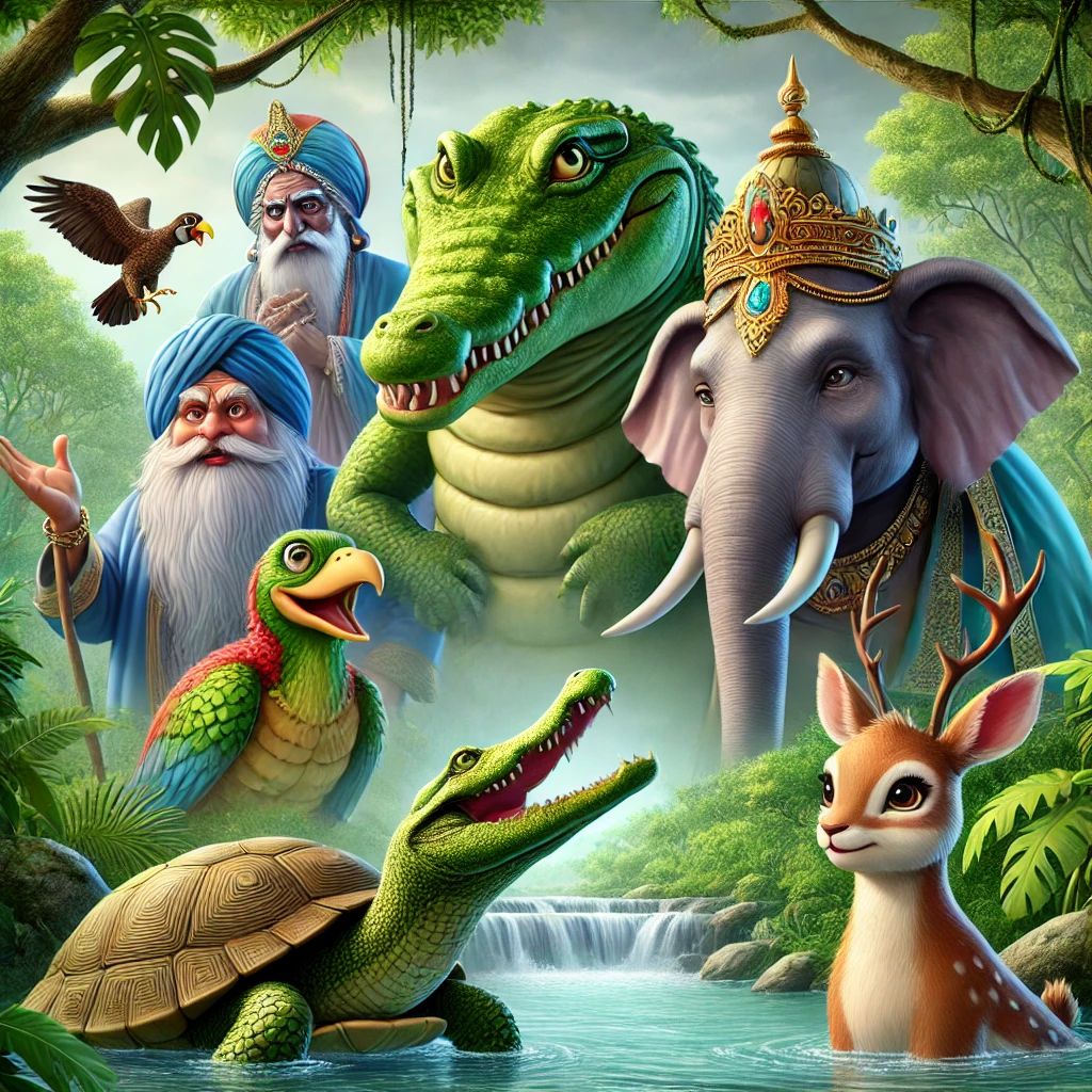 🐊 The Crocodile’s Clever Plan 🐇